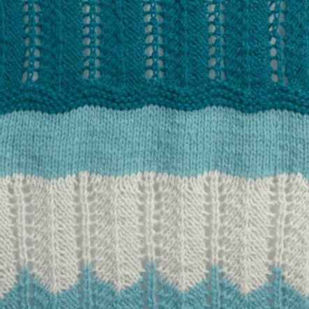 knitted swatch Marialva Rosários 4