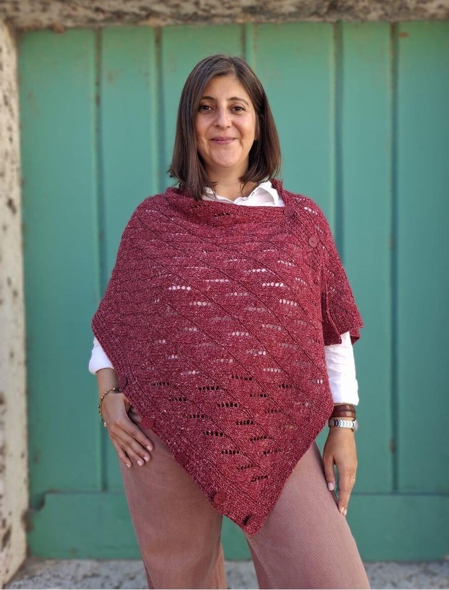 Cânhamo Tweed Cape | Autumn KAL